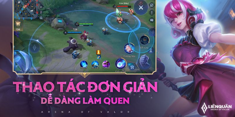 Quan sát bản đồ của game